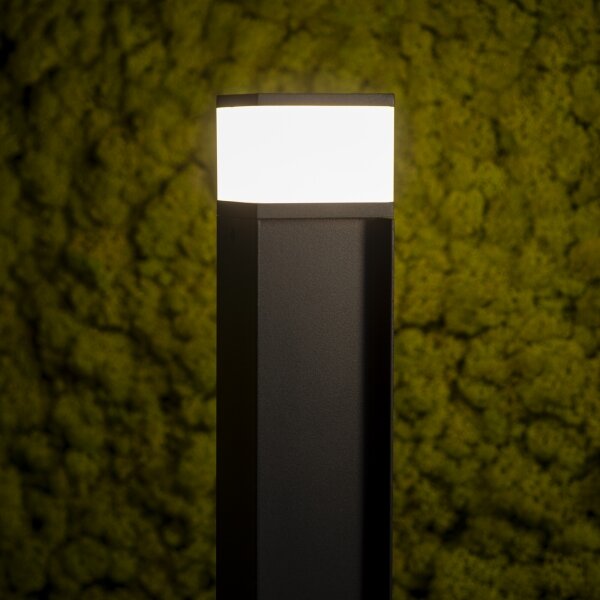 Kanlux 38766 - Venkovní lampa DASTEN 1xG9/11W/230V 80 cm IP44 antracit