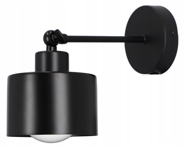 Nástěnná lampa 1xE27/20W/230V černá