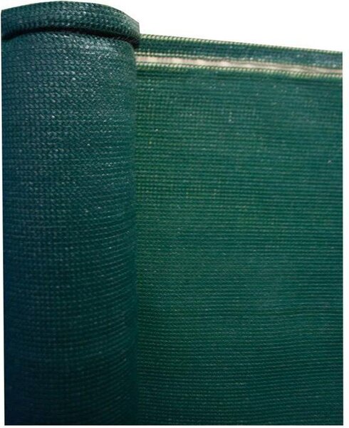 Záclonka, 1 x 10 m, 200 g/m², polyethylen, odolná proti UV záení, zelená, stupe krytí 4/5