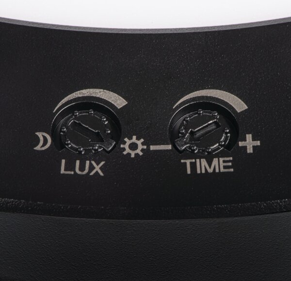 Kanlux 24605 - LED Svítidlo se senz. 2v1 ERGA LED/17W/230V 3000/4000/6500K černá