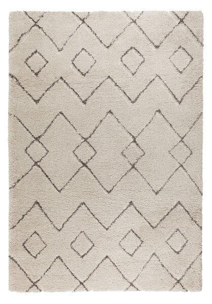 Flair Rugs koberce Kusový koberec Dakari Imari Cream/Dark-Grey ROZMĚR: 200x290