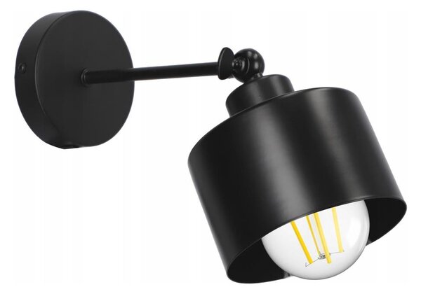 Nástěnná lampa 1xE27/20W/230V černá