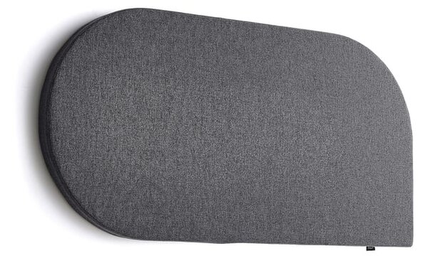 AJ Produkty Akustický panel POLY, kapka, 600x1200x56 mm, nástěnný, tmavě šedá
