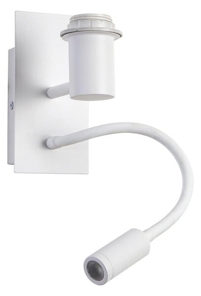 Brilagi - LED Flexibilní nástěnná lampa NUBILA 1xE27/25W/230V + LED/3W bílá