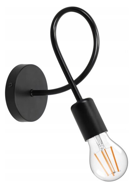 Nástěnná lampa 1xE27/20W/230V černá