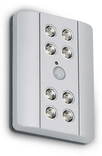 BRI 2255-081 LED Lero Indoor 11,6 cm 8x0,08W 7lm stříbrná - BRILONER