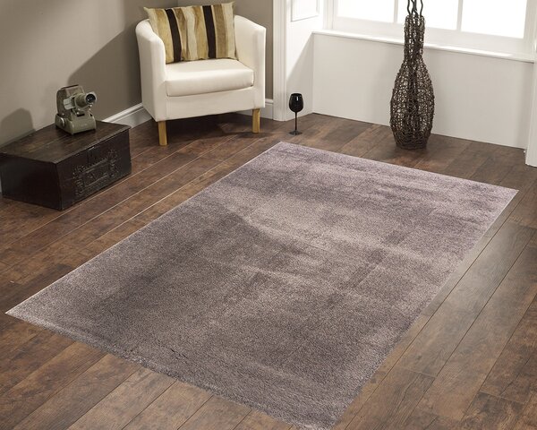 Berfin Dywany, Kusový koberec Microsofty 8301 Brown, 80x150, hnědá, ložnice