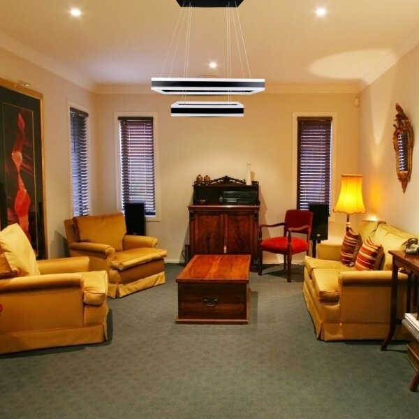 LED Stmívatelný lustr na lanku LED/113W/230V 3000K černá