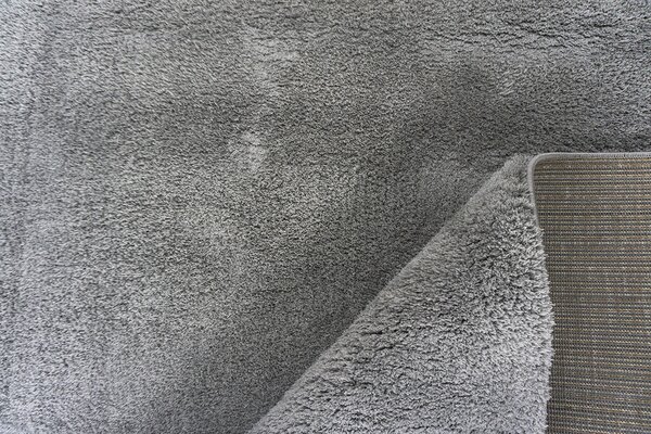 Berfin Dywany, Kusový koberec Microsofty 8301 Light grey, 80x150, šedá, kancelář