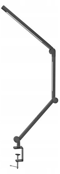 LED Stmívatelná dotyková flexibilní stolní lampa s klipem LED/12W/230V černá