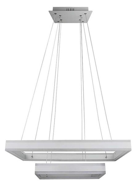 LED Stmívatelný lustr na lanku LED/113W/230V 3000K bílá