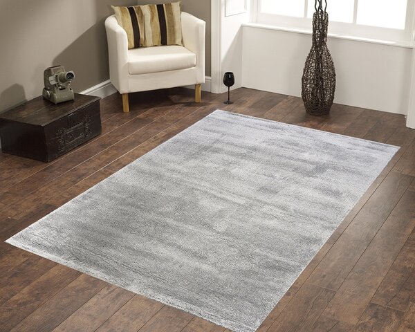 Berfin Dywany, Kusový koberec Microsofty 8301 Light grey, 80x150, šedá, kancelář