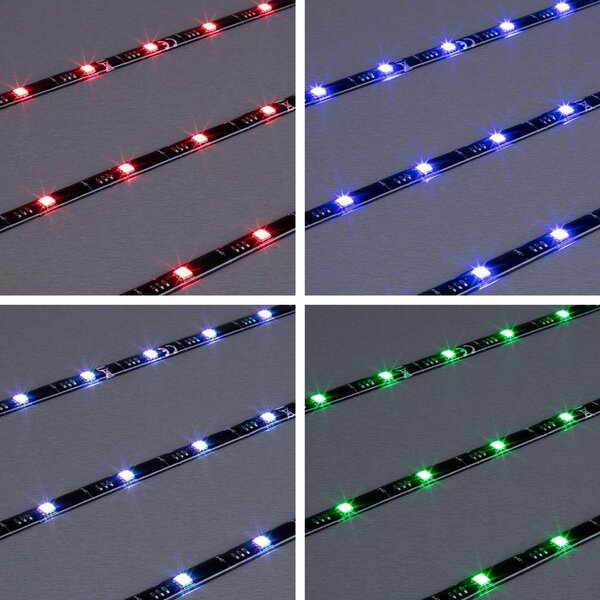 BRILO 2353-024 USB LED pásek 50 cm černá - BRILO