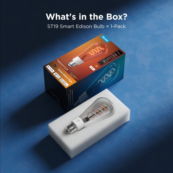 Govee - LED RGBWW Stmívat žárovka Smart MATTER ST64 E27/5W/230V 2700-6500K Wi-Fi