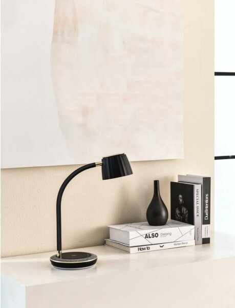 Immax NEO 08996L - LED Stmív. stolní lampa s bezdr. nabíjením PERLA LED/6W/230V