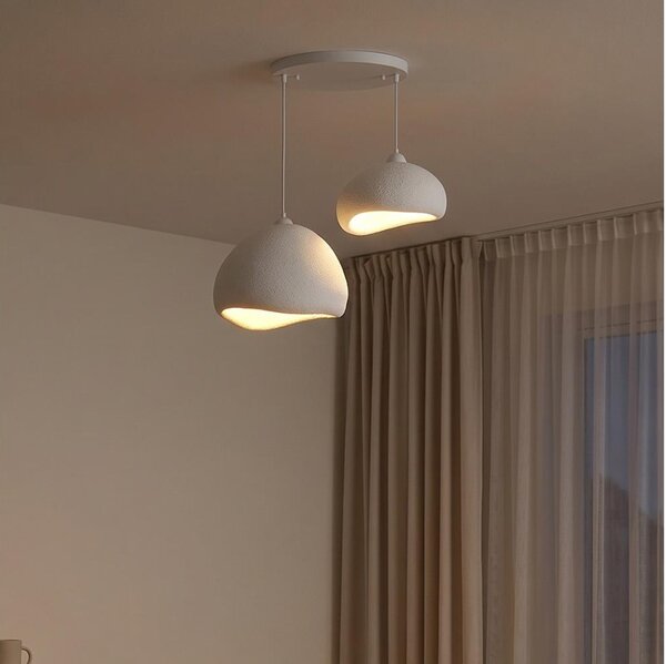 Brilagi - Lustr na lanku WABI SABI 2xE27/40W/230V pr. 70 cm bílá