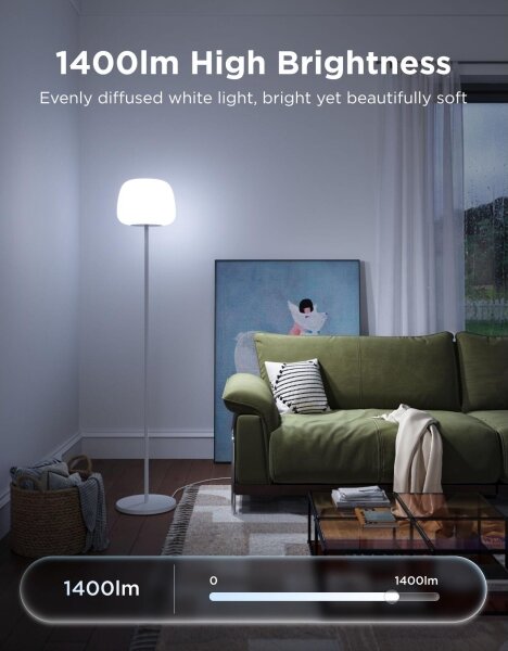 Govee - LED RGBICWW Stm stojací lampa LANTERN MATTER LED/24W/230V Wi-Fi 160 cm