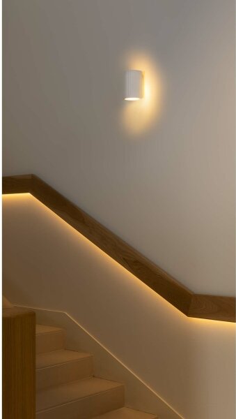 FARO 40522 - Nástěnné svítidlo SOLE 1xGU10/8W/230V bílá kulatý