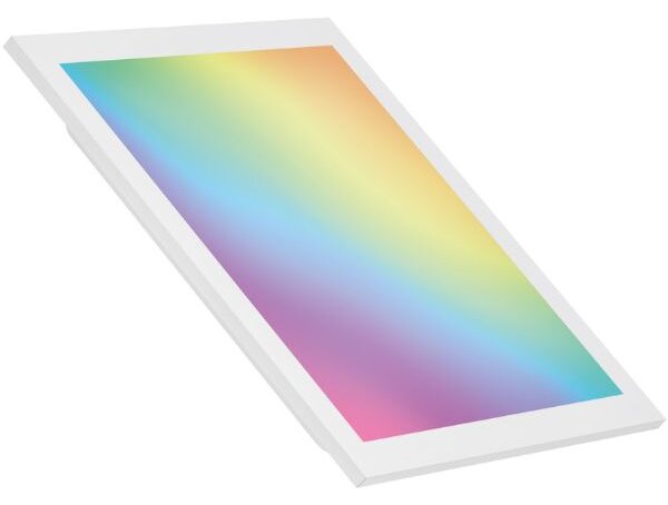 Podhledový/přisazený stmívatelný RGB LED panel 595x595mm backlit 36W 3600lm, CCT, TUYA, DO