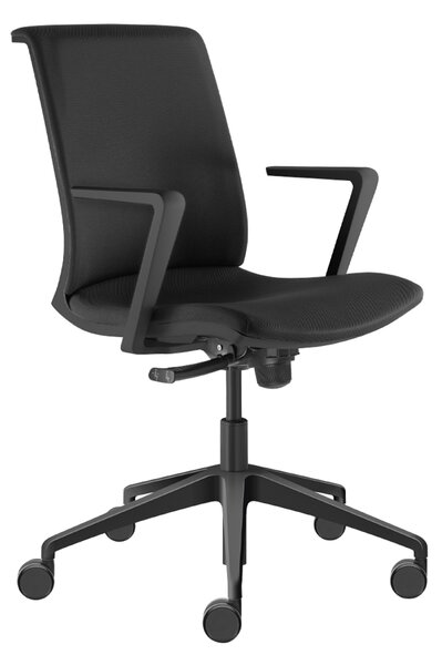 LD SEATING - Židle LYRA NET 204-F80 - černý rám