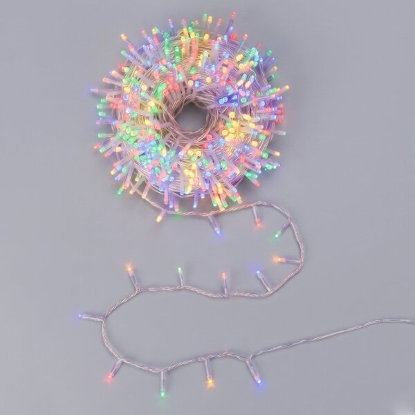 Aigostar - LED Venkovní vánoční řetěz 100xLED/8 funkcí 5,3m IP44 multicolor