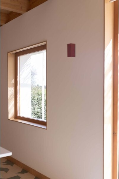 FARO 40568 - Nástěnné svítidlo SOLE 2xGU10/8W/230V cihlová vroubkovaná hranatý