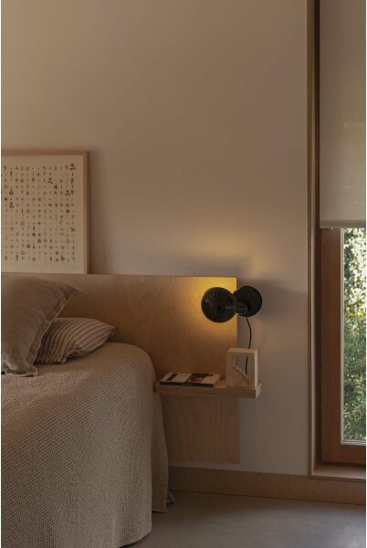 FARO 56100 - Stolní lampa s klipem 2v1 BELA 1xE27/15W/230V černá