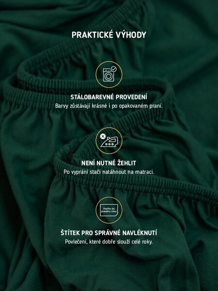 MK Lůžkoviny Jersey prostěradlo do postýlky Classic 70 x 140 cm – světle modrá