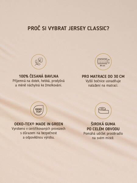 MK Lůžkoviny Jersey prostěradlo do postýlky Classic 70 x 140 cm – světle modrá