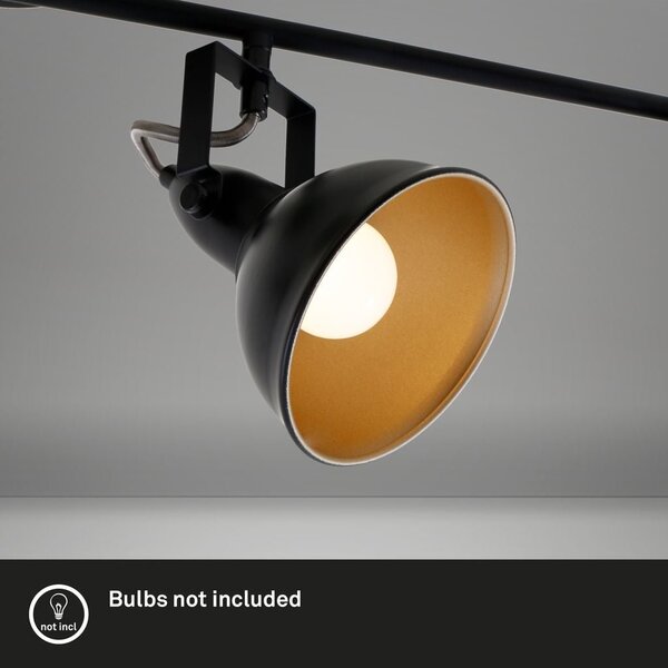 BRILO 2049045 Bodové svítidlo 79 cm 4x E14 40W černá (starý kód: BRILO 2049-045) - BRILO