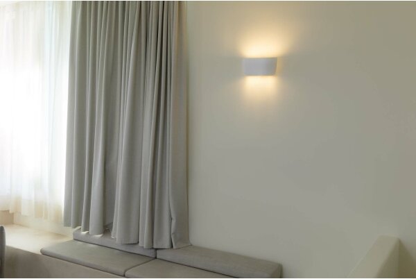 FARO 63430 - Nástěnné svítidlo KAPPU 2xE14/7W/230V 16,8x30 cm bílá