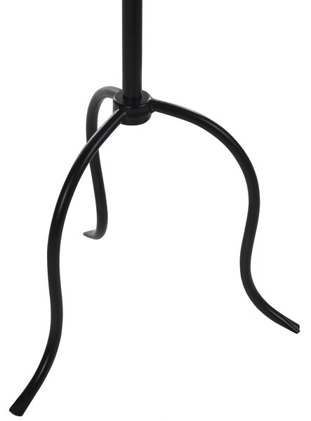 Svícen ALMADA Kov 118 cm Černá