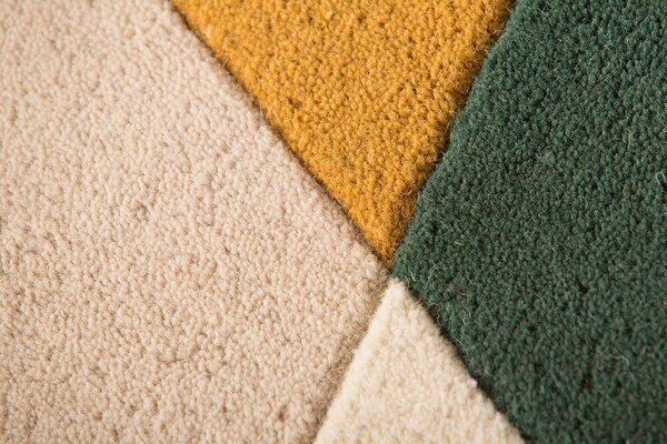 Flair Rugs 120x170 cm Ručně všívaný kusový koberec Illusion Prism Green/Multi, vícebarevná, ložnice