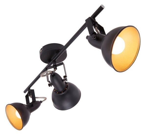 BRILO 2049035 Bodové svítidlo 55,4 cm 3x E14 40W černá (starý kód: BRILO 2049-035) - BRILO