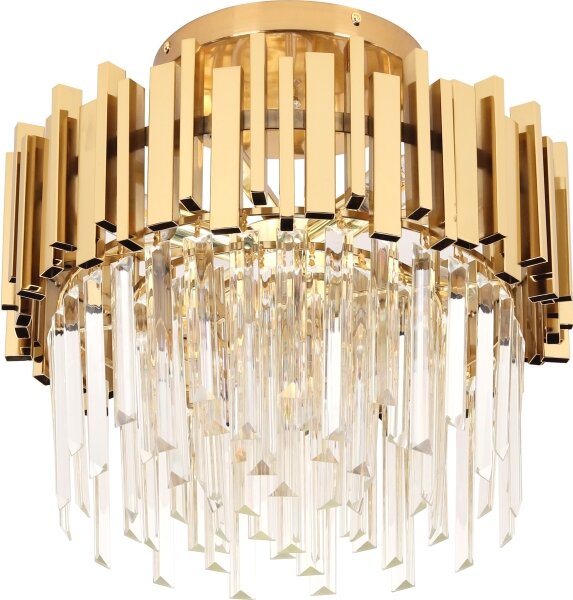 Brilagi - Stropní svítidlo VERVE 4xE14/40W/230V pr. 40 cm zlatá