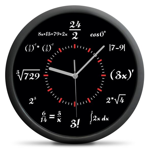 Nástěnné hodiny – Matematika - 959 - 374 - 405