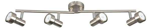 BRI 2843042 Bodové svítidlo 60,4 cm 4xGU10 12W 1000lm matný nikl (starý kód: BRI 2843-042) - BRILONER