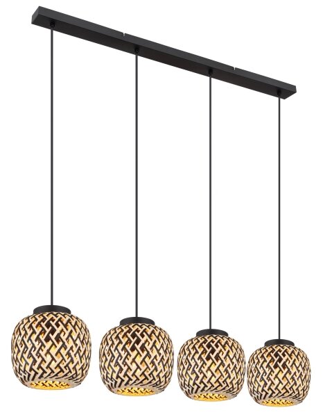 Globo 15766-4H - Lustr na lanku COLLY 4xE27/15W/230V
