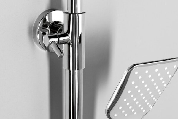 Aqualine - Sprchová sada s baterií FACTOR lesklý chrom