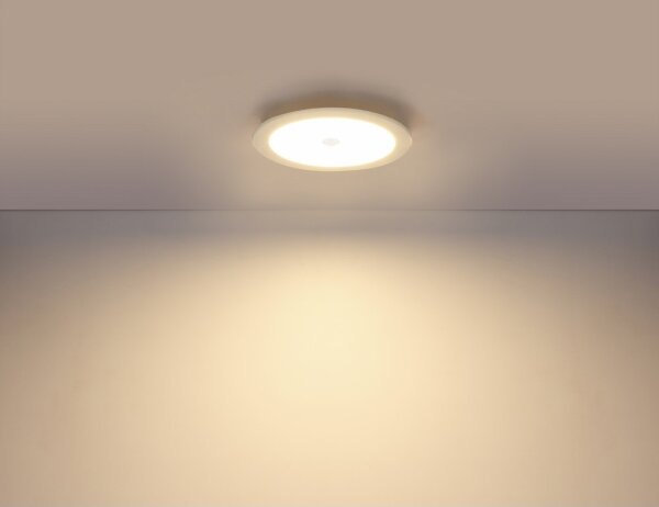 GLOBO 12392-18S - LED Koupelnové podhledové svítidlo se senzorem POLLY LED/18W