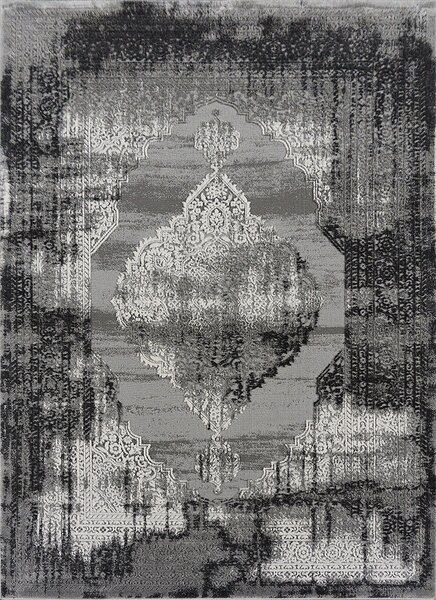 Berfin Dywany Kusový koberec Zara 8372 Grey Star ROZMĚR: 80x150