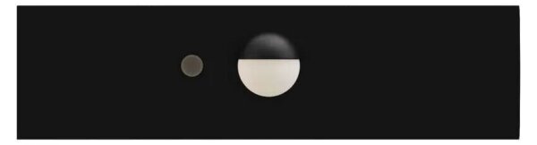 LED Solární reflektor se senzorem pohybu LED/3,7V 1200mAh 4000K IP65 černá