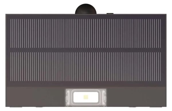 LED Solární reflektor se senzorem pohybu LED/3,7V 1200mAh 4000K IP65 černá