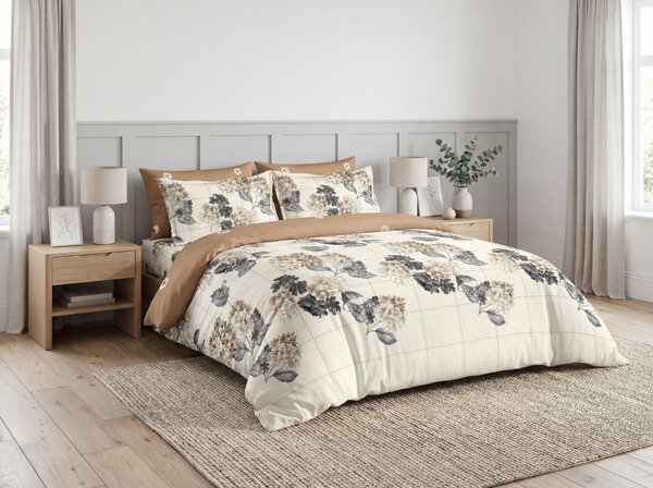 Oboustranné povlečení DUO SENSE NATIVA vzorované + povlak na polštářek 40x50 cm ZDARMA Rozměr povlečení: 70 x 90 cm | 140 x 200 cm