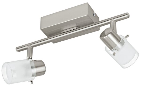 Eglo 93702 - LED bodové svítidlo ORVIETO 1 2xLED/3,3W/230V