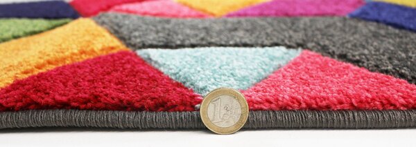 Flair Rugs, Běhoun Spectrum Dynamic Multi, 66x230, vícebarevná, chodba / předsíň
