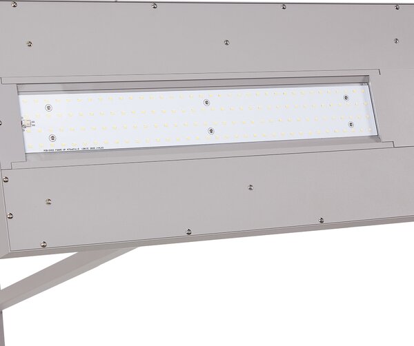 LED stojací lampa TAURUS se stmívačem Kov Stříbrná