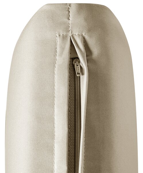 Sada 6 polstrů na opěradlo/sedadlo JAVA/AMANTEA PREMIUM 50 x 71 cm Taupe