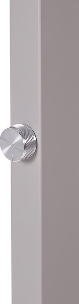LED stojací lampa TAURUS se stmívačem Kov Stříbrná