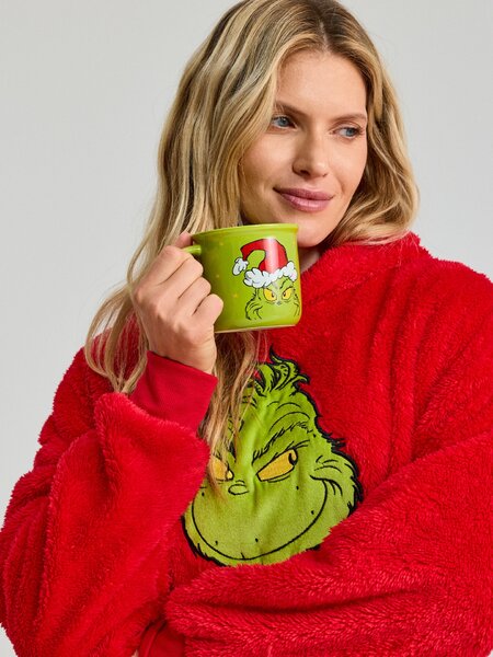 Sinsay - Keramický hrnek Grinch - vícebarevná